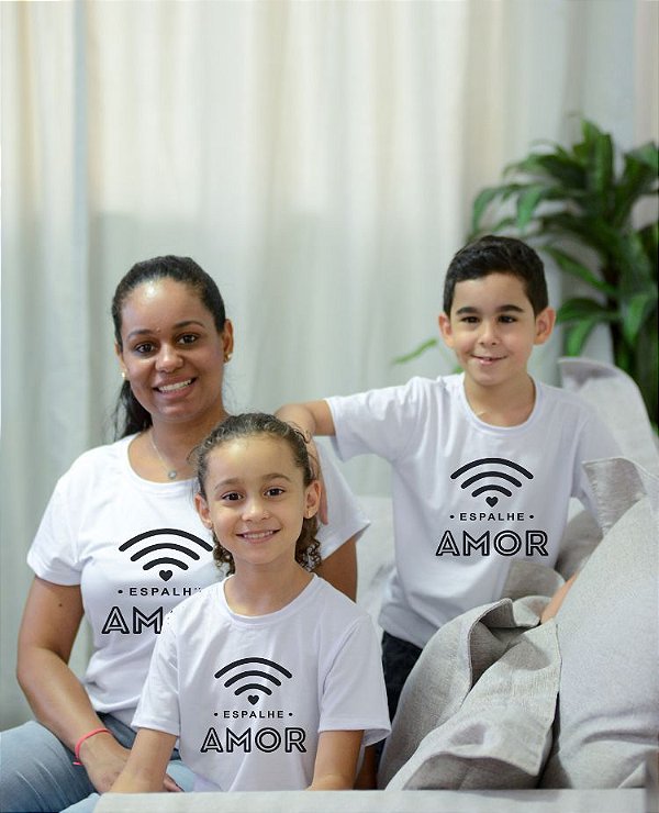 KIT MÃE E FILHOS ESPALHE AMOR