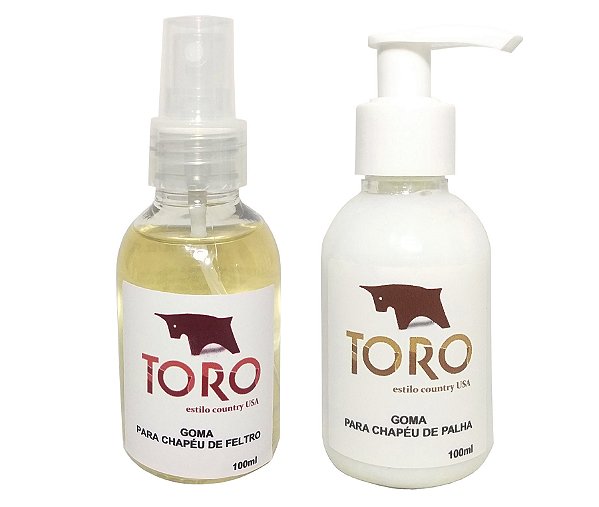 Kit Goma Para Chapéu Feltro e Palha 100Ml