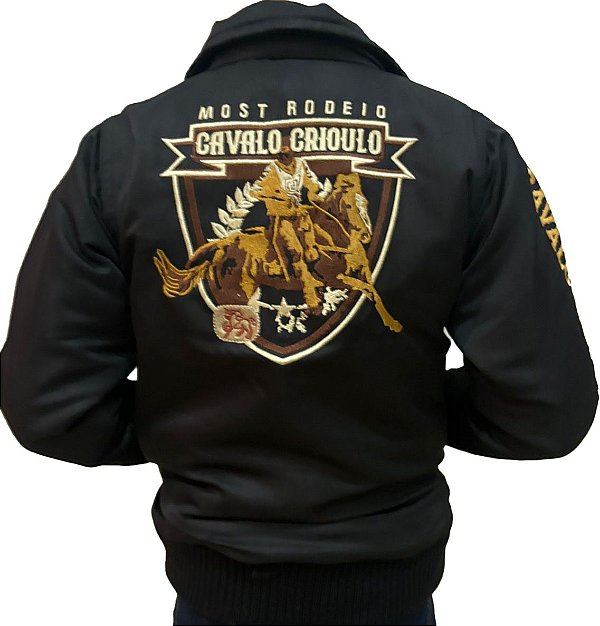Jaqueta Infantil Most Rodeio Cavalo Crioulo