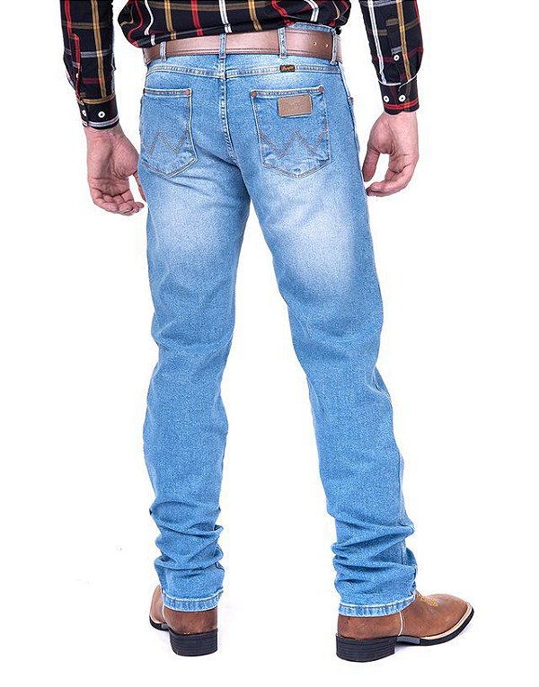 Calça Jeans Masculina com Elastano Delavê Wrangler