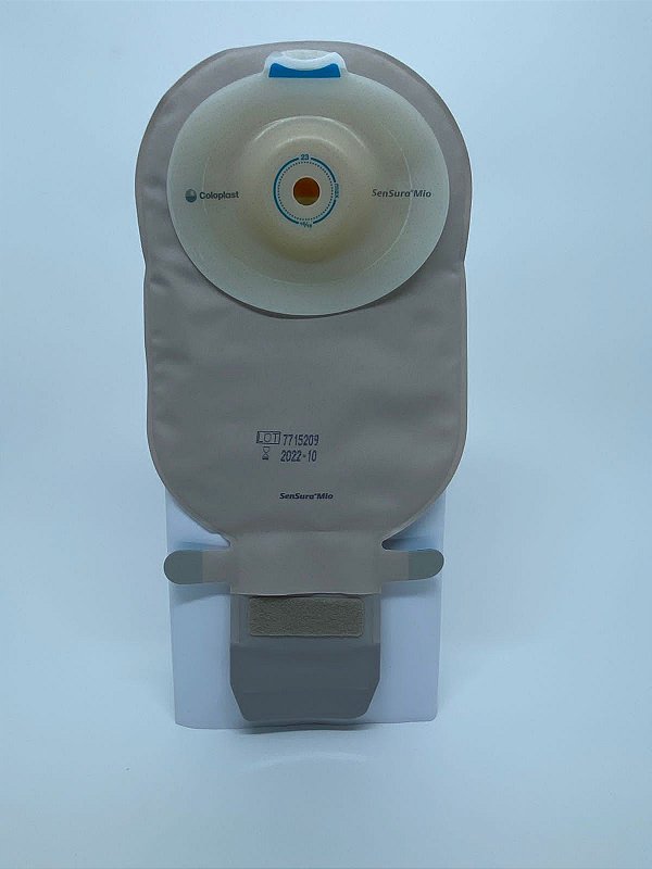 Bolsa Ostomia Drenável Sensura MIO Convex Light Rec 10-23mm Cinza Maxi Coloplast 16425