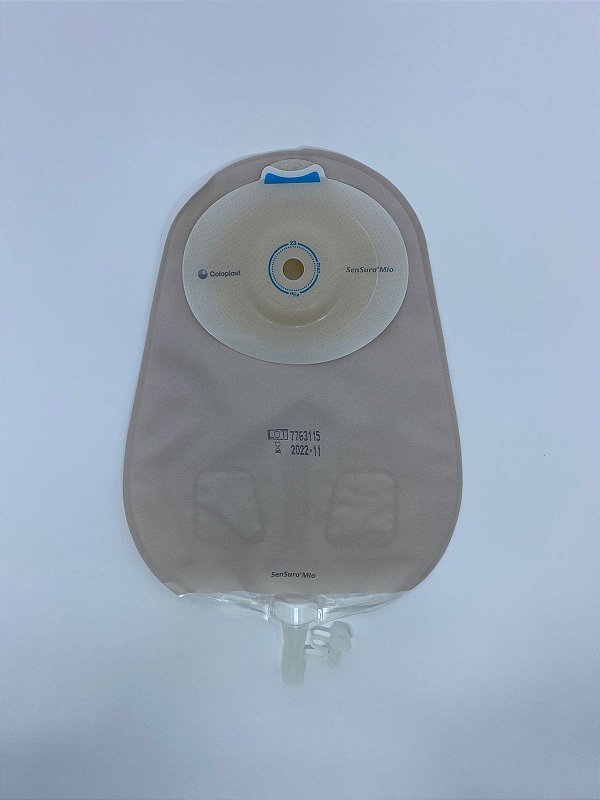 Bolsa Urostomia Sensura MIO Convex Light Rec 10-23mm Cinza Maxi Coloplast 16825