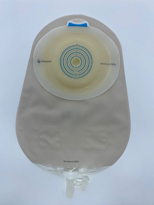 Bolsa Urostomia Sensura MIO Convex Light Rec 10-43mm Transparente Maxi Coloplast 16837