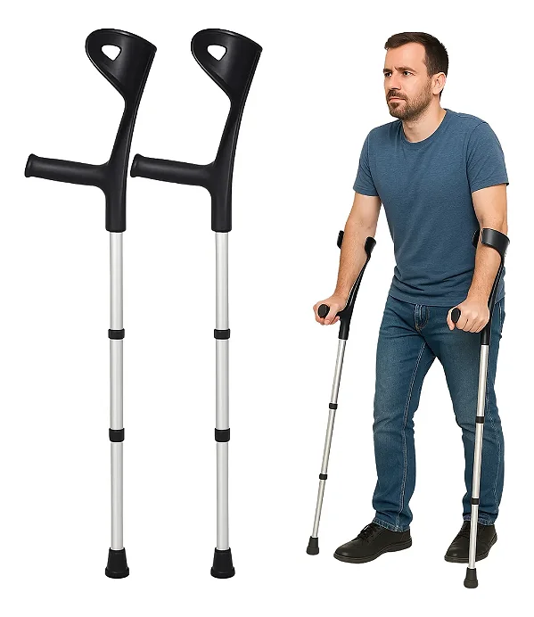 Muleta Canadense Fixa Pop (com regulagem) 110kg - Sequencial