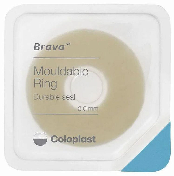 Anel Moldável 2,0mm Brava - Proteção e Selamento Estoma e Placa Base Adesiva - Coloplast 12030