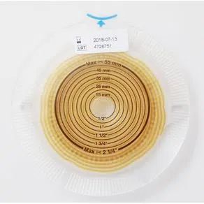 Placa Base Adesiva Espiral Thera 60mm (10-55mm) - Sistema 2 Peças Alterna - Coloplast 17720