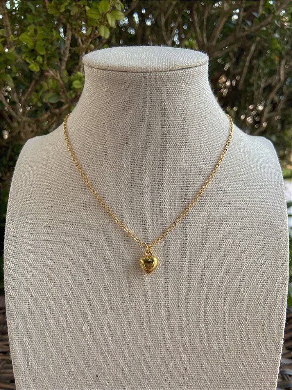 COLAR 35CM PIGENTE CORACAO