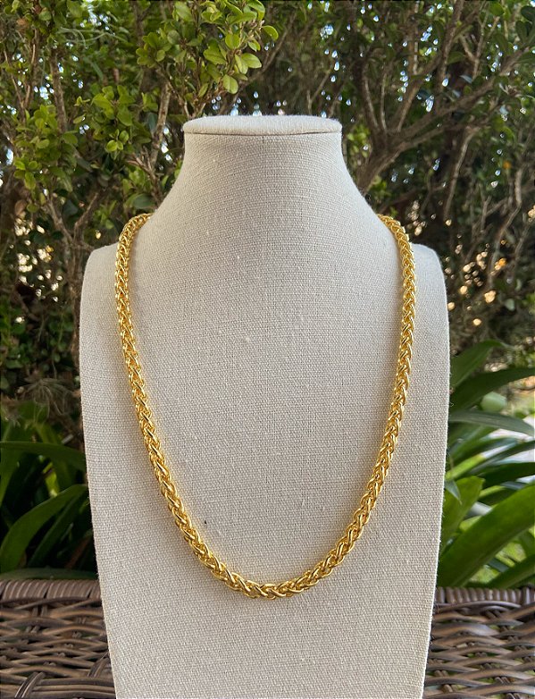 CORRENTE 50 CM DOURADA