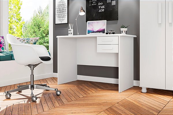 Mesa de Computador Potenza Plus 2 Gavetas
