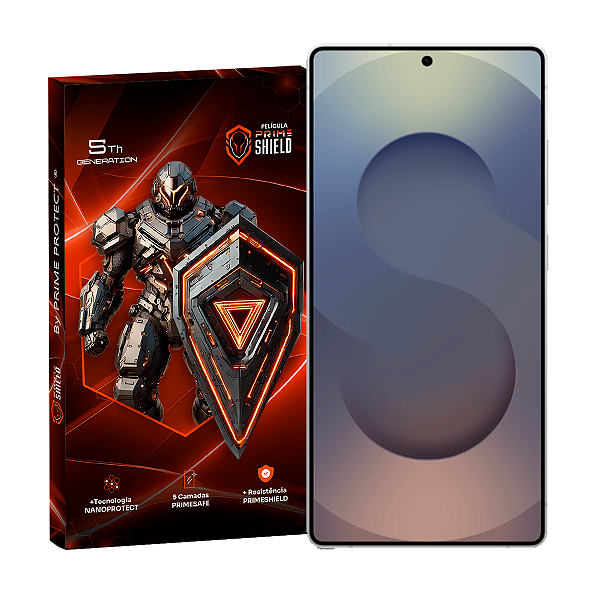Película Hidrogel Antirreflexo Primeshield Linha Samsung S25