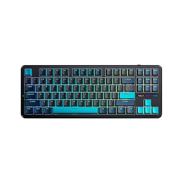 Teclado Mecânico Epomaker 3in1 Aula F87 Gamer Rgb Hot Swap