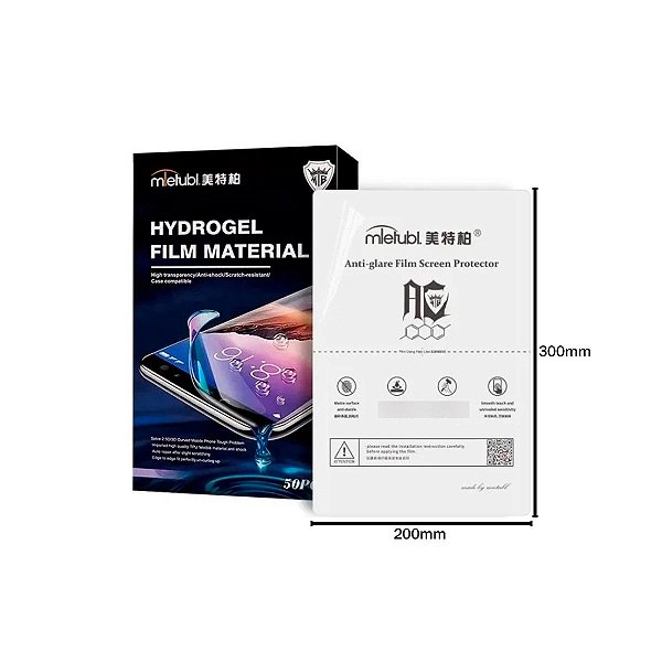 Pacote de Película Hidrogel Fosca Antirreflexo 10/15/20/25/50 un Tablet 11 Polegadas