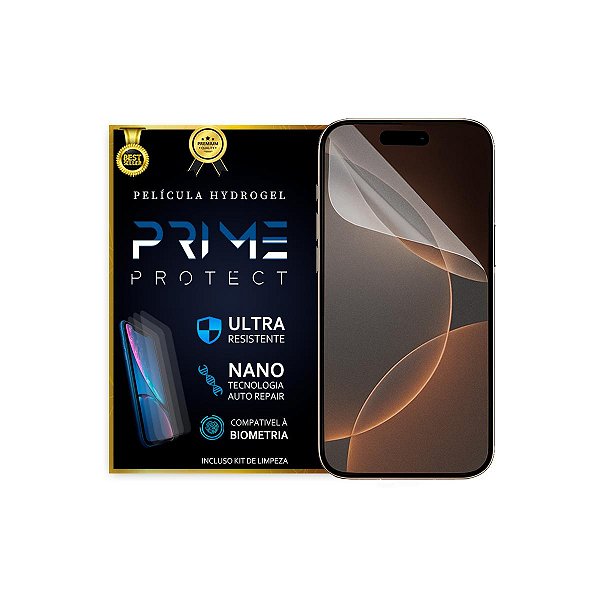 Película de Hidrogel Antirreflexo iPhone 11 ao 16 Pro Max