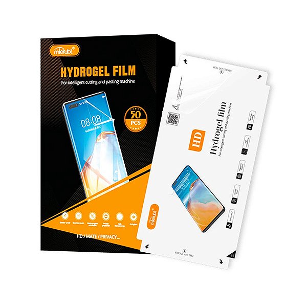 Caixa C/ 50 unidades Película Transparente Hidrogel Para Maquina M288