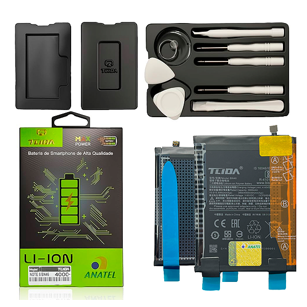 Bateria Xiaomi Redmi Note 8/Bn46 Premium Saude 100% Com Flex