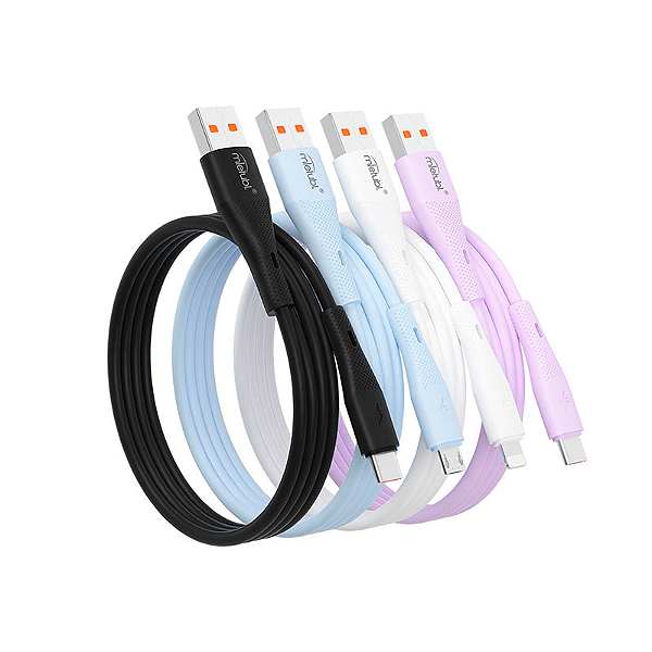 Cabo Carregador 3A USB para iOS MTB-DCULF08