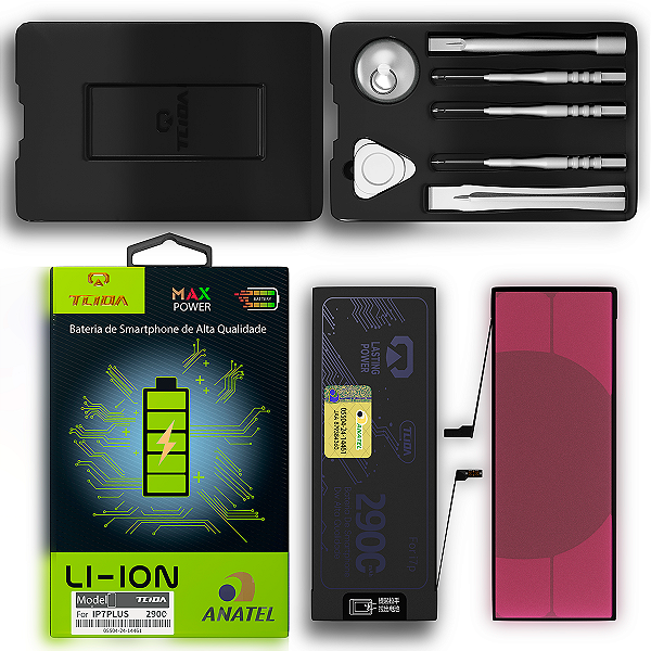 Bateria Tlida Premium Compatível Para IOS Todos IPhones Certificação Anatel