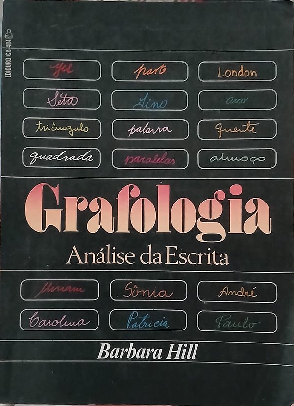Grafologia: Análise da Escrita, de Barbara Hill