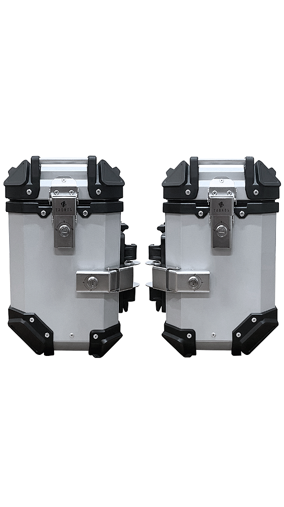 BAU MOTO LATERAL 36L-T-X ALUMINIO TRONOS (PAR)