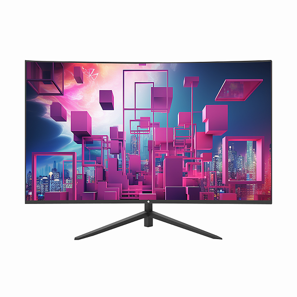 MONITOR LED 31.5 TRONOS  FRAMELESS 32TRS-R15-75FHD CURVO R1500 75Hz PRETO WIDESCREE