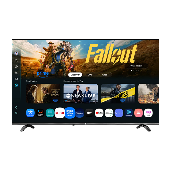 Tela Smart LED 55” Tronos 4K UHD Tizen 7.0 Wi-Fi Bluetooth Dolby – TR55SFAT7B