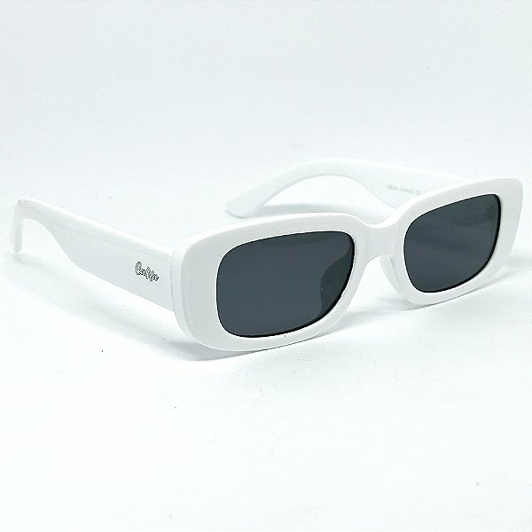 ÓCULOS DE SOL HYPE RETRO - BRANCO COM PRETO