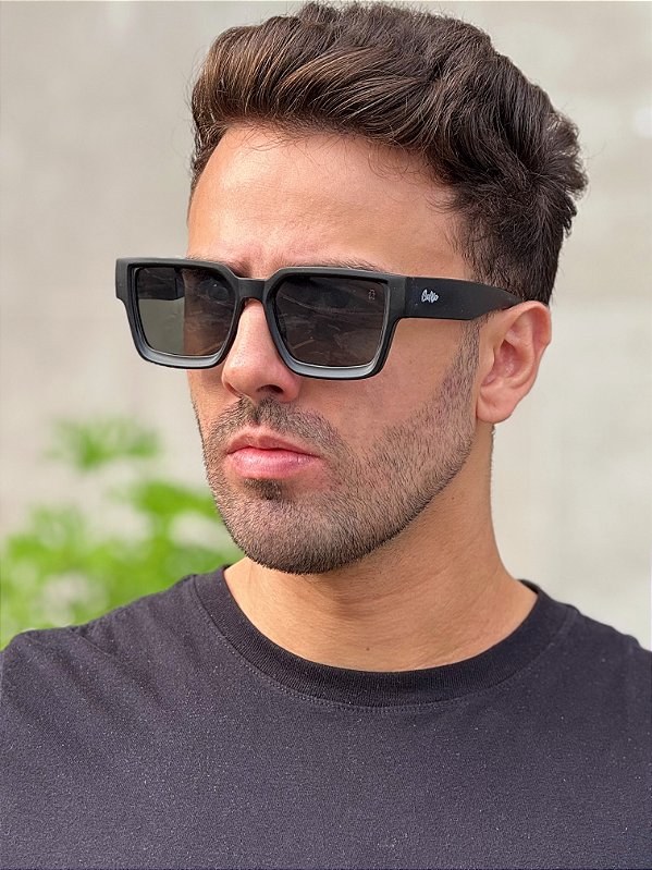 ÓCULOS DE SOL SKY - PRETO FOSCO