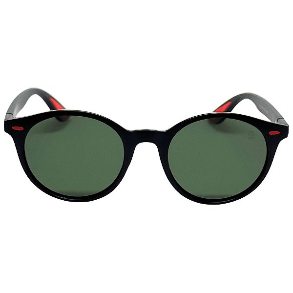ÓCULOS DE SOL ITÁLIA POLARIZADO - VERDE COM PRETO