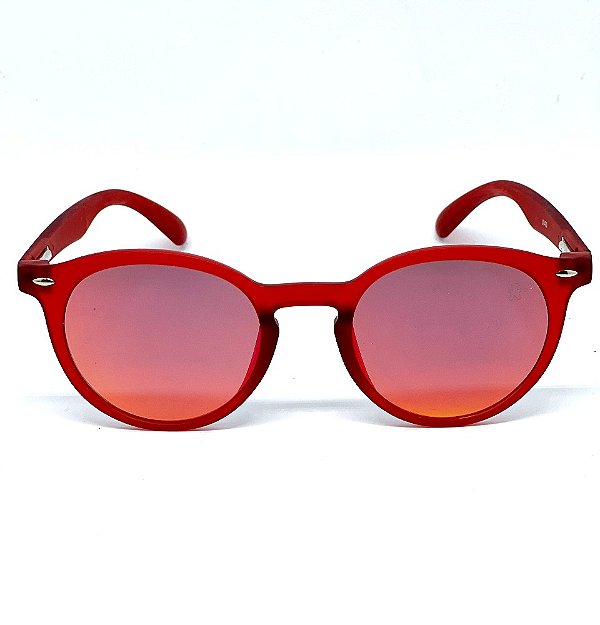 ÓCULOS DE SOL ESPORTIVO FIRE - VERMELHO ESPELHADO (unissex)