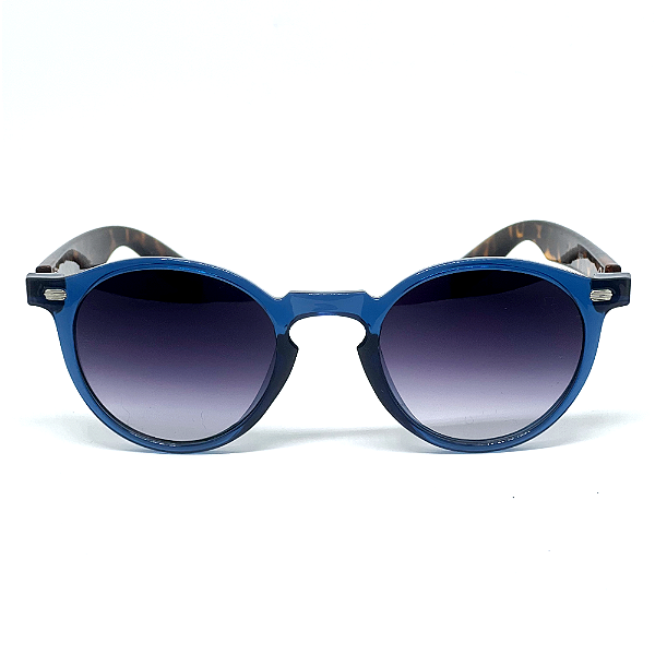 ÓCULOS DE SOL LUX - AZUL C/ ANIMAL PRINT