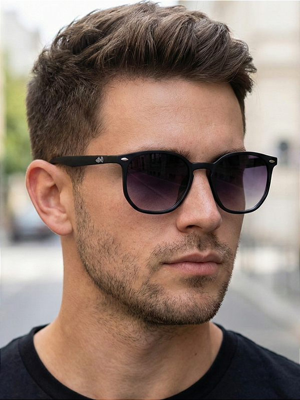 ÓCULOS DE SOL IPANEMA - PRETO FOSCO DEGRADÊ