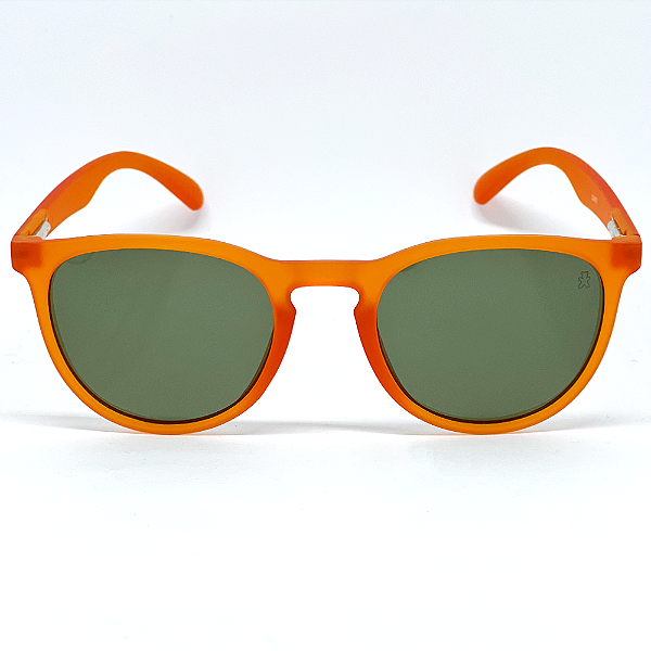 ÓCULOS DE SOL FIESTA POLARIZADO - LARANJA COM VERDE