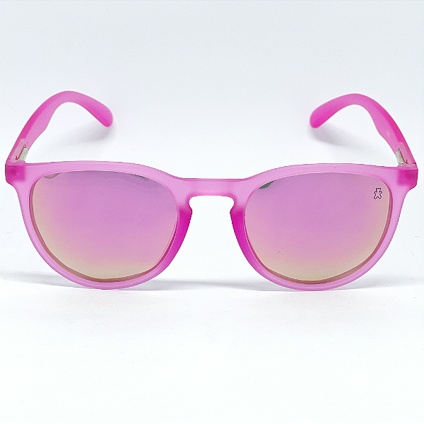 ÓCULOS DE SOL FIESTA POLARIZADO - ROSA ESPELHADO