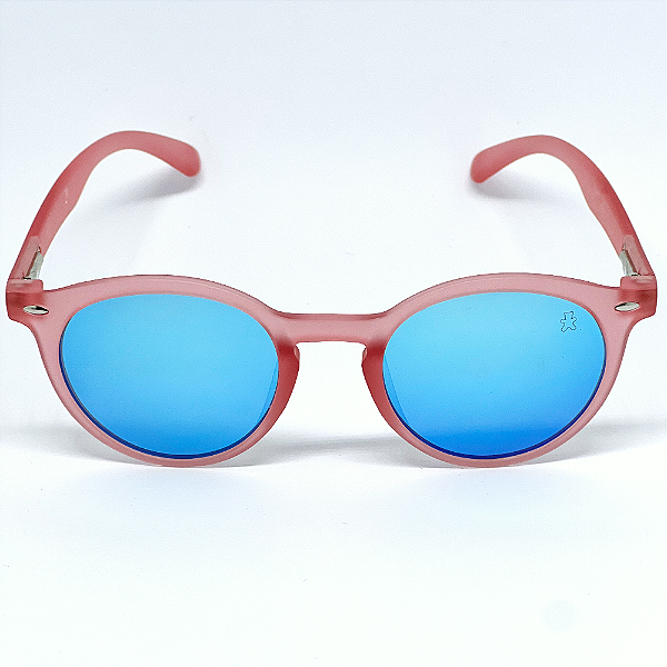 ÓCULOS DE SOL FIRE - ROSE COM AZUL ESPELHADO