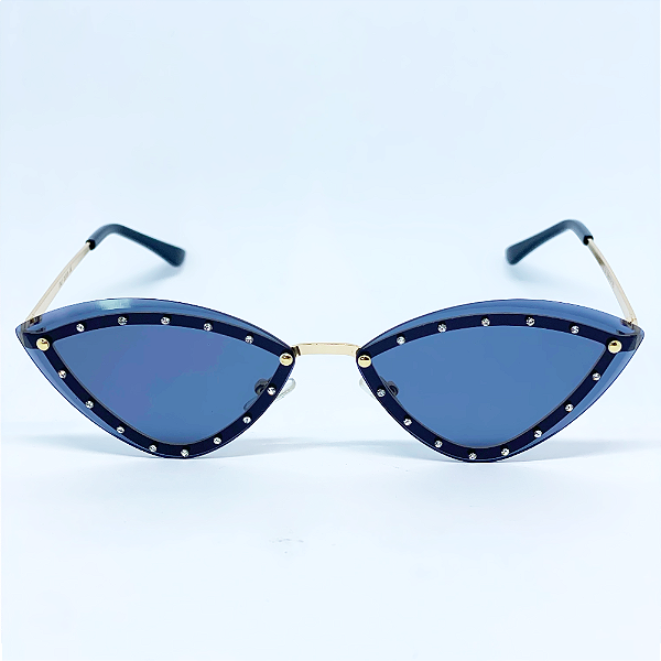 ÓCULOS DE SOL STAR - PRETO C/ DOURADO