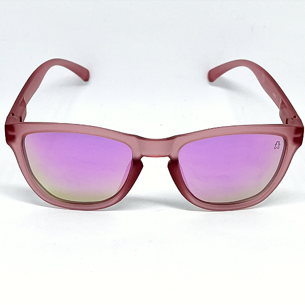 ÓCULOS DE SOL ESPORTIVO POLARIZADO ZOOM - ROSE COM ROSA