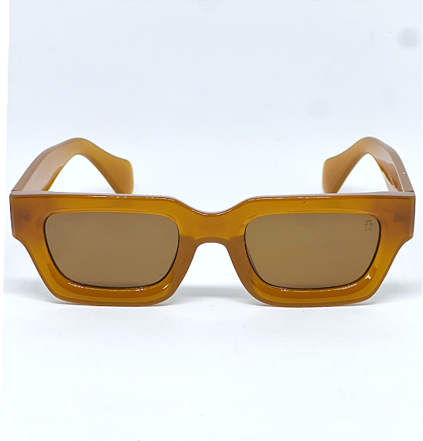 ÓCULOS DE SOL VINTAGE 2.0 - CARAMELO