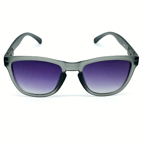 ÓCULOS DE SOL ESPORTIVO POLARIZADO ZOOM - CINZA COM PRETO DEGRADÊ