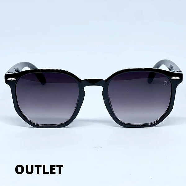 ÓCULOS IPANEMA PRETO BRILHANTE DEGRADÊ OUTLET (Pequenas Avarias)
