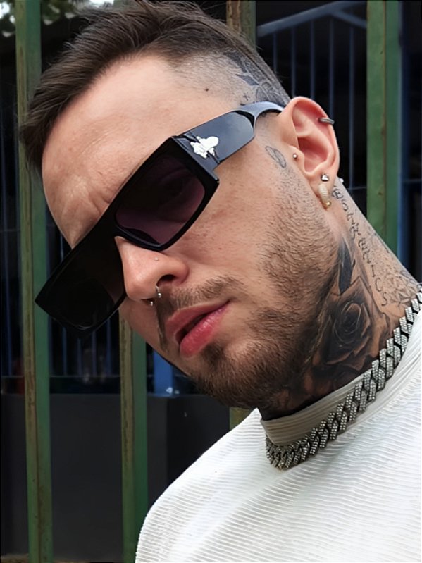 ÓCULOS DE SOL ATENAS - PRETO DEGRADÊ