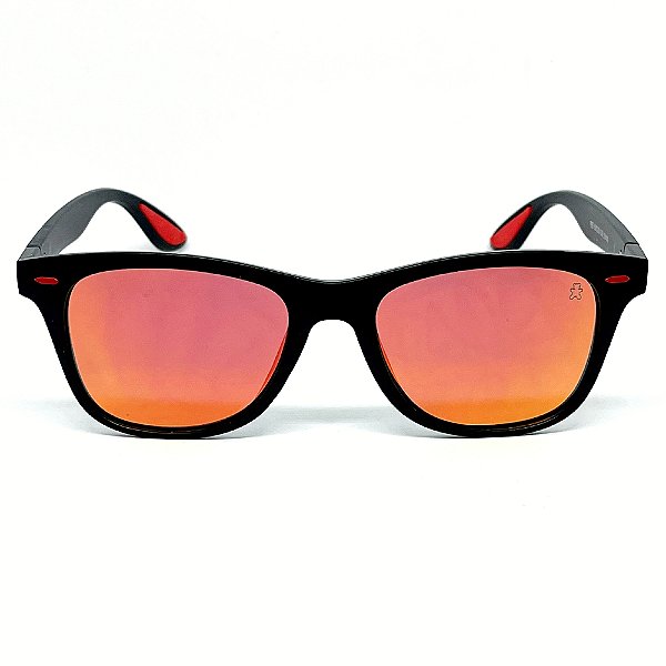 ÓCULOS DE SOL BUZIOS POLARIZADO - VERMELHO ESPELHADO