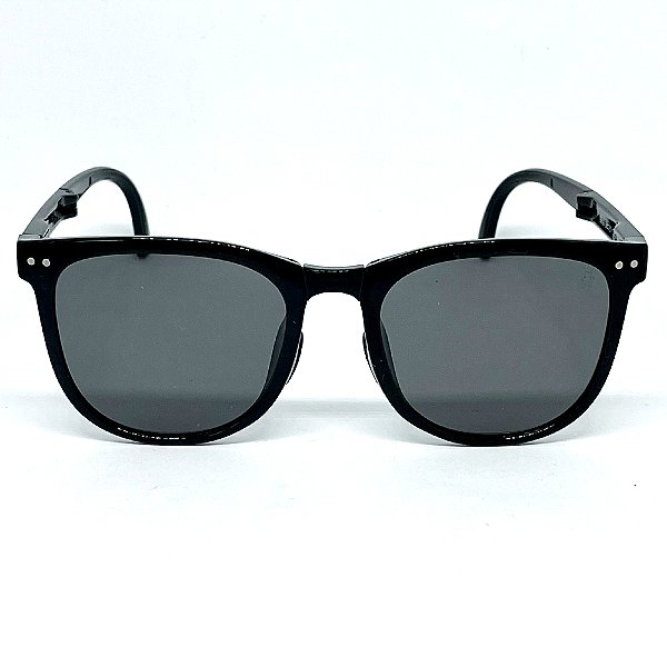ÓCULOS DE SOL FLEX - PRETO BRILHANTE