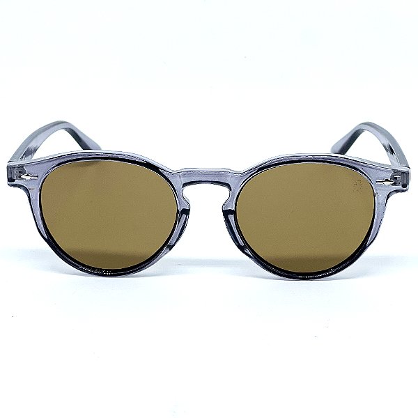 ÓCULOS DE SOL MALIBU 2.0 - AZUL CLEAR COM MARROM