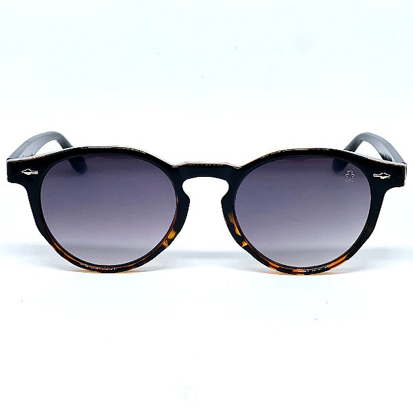 ÓCULOS DE SOL MALIBU 2.0 - PRETO COM ANIMAL PRINT