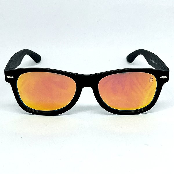 ÓCULOS DE SOL FLEXÍVEL POLARIZADO BERLIM - VERMELHO ESPELHADO