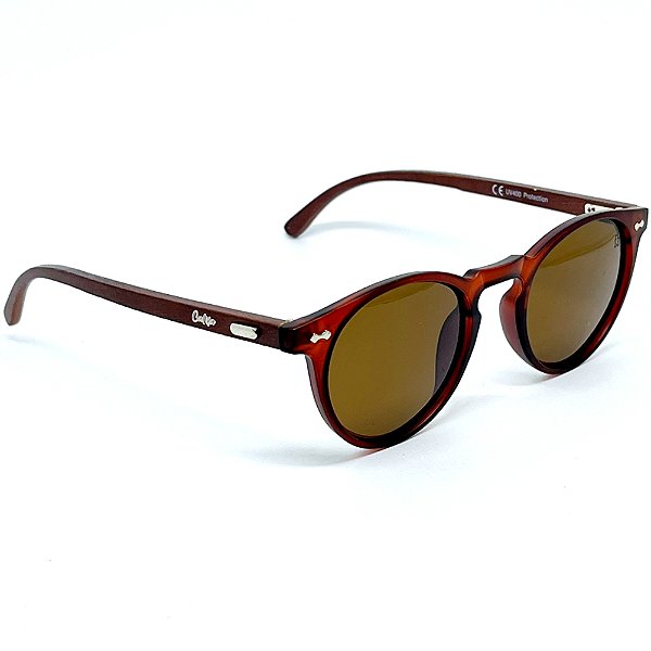 ÓCULOS DE SOL MALIBU WOOD POLARIZADO - MARROM