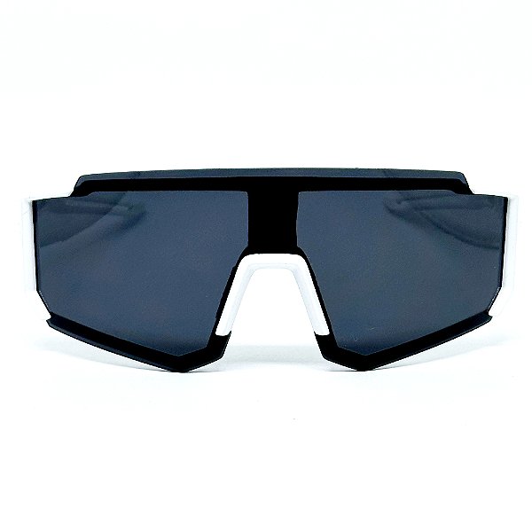 ÓCULOS DE SOL ESPORTIVO ICE - BRANCO COM PRETO