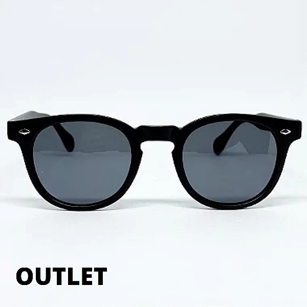 ÓCULOS TORONTO PRETO BRILHANTE OUTLET (Pequenas Avarias)
