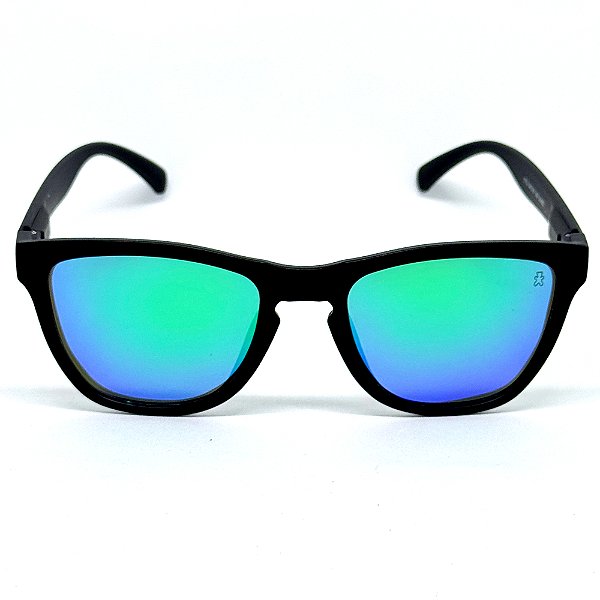 ÓCULOS DE SOL ESPORTIVO POLARIZADO ZOOM - PRETO COM CAMALEÃO ESPELHADO