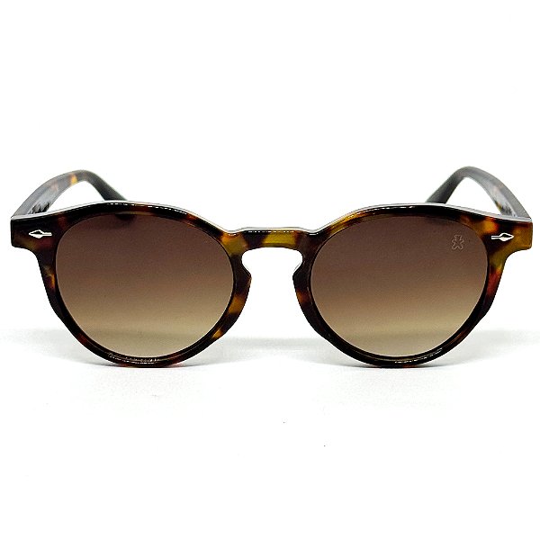 ÓCULOS DE SOL MALIBU 2.0 - ANIMAL PRINT COM MARROM